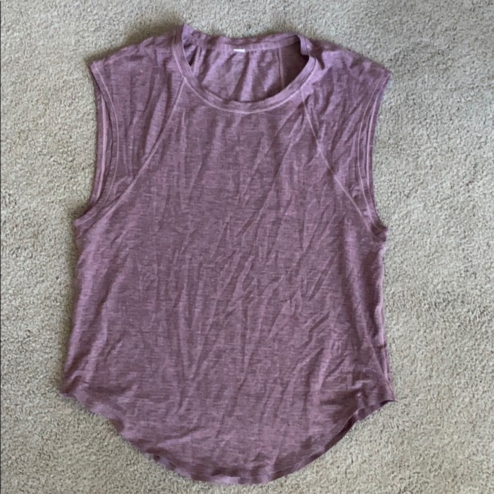 Faded purple tank from Lululemon